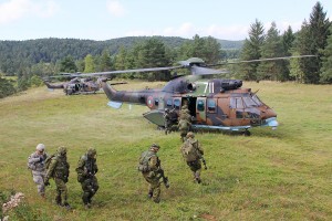 Участие в Saber Junction 2014 в Хохенфелс, Германия